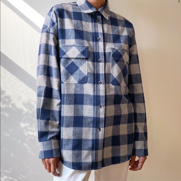 The Group by Babaton Fisher Flannel / Shacket Button Up - Picture 2 of 9